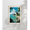 Krabi, Tayland Seyahat Poster