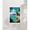 Krabi, Tayland Seyahat Poster