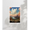 Kuala Lumpur Şehir Silüeti Poster