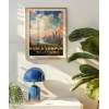 Kuala Lumpur Şehir Silüeti Poster