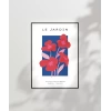 Le Jardin Rouge Poster