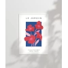 Le Jardin Rouge Poster