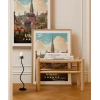 Lille Tarihi ve Çiçek Bahçesi Sanat Poster