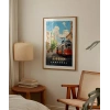 Lizbon Tramvayı ve Şehir Manzarası Poster