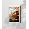London İkonik Çift Katlı Otobüs Poster