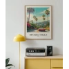 Los angeles Şehir İlüstrasyonu Poster