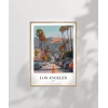 Los Angeles Sokak Manzarası Poster
