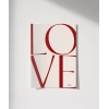 LOVE You Minimal ve Şık Tipografik Poster