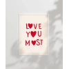 Love You Most Poster