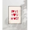 Love You Most Poster