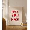 Love You Most Poster