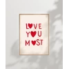 Love You Most Poster