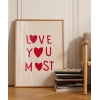 Love You Most Poster