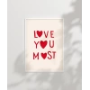 Love You Most Poster