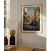 Lyonun Şirin Sokakları ve Vespa Poster