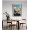 Madrid Şehir Sokakları ve Tarihi Atmosfer Poster