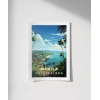 Manila Tropik Sahil Manzarası Poster