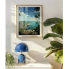 Manila Tropik Sahil Manzarası Poster