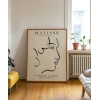 Matisse Çizgi Sanatı Poster