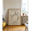 Matisse Çizgi Sanatı Poster