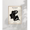 Matisse Stilinde Kadın Silüeti  Poster