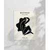 Matisse Stilinde Kadın Silüeti  Poster
