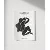 Matisse Stilinde Kadın Silüeti  Poster
