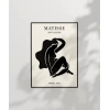 Matisse Stilinde Kadın Silüeti  Poster