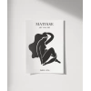 Matisse Stilinde Kadın Silüeti  Poster