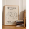 Matisse Stilinde Minimalist Dans  Poster