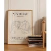 Matisse Stilinde Minimalist Dans  Poster