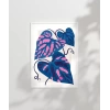 Mavi ve Pembe Yaprak Dansı Poster