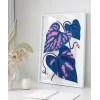 Mavi ve Pembe Yaprak Dansı Poster