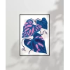 Mavi ve Pembe Yaprak Dansı Poster