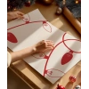 Minimal Noel Işığı Poster