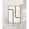 Modern Minimalist Siyah-Beyaz Poster