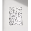 Modern Sanat Stilinde Soyut Nü Desenli Poster