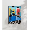 Modernist Yansıma Poster