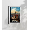 Münihin İkonik Kuleleri Poster