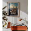 Münihin İkonik Kuleleri Poster