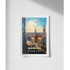 Münihin İkonik Kuleleri Poster