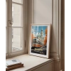 Münihin Renkli Sonbahar Sokakları Poster