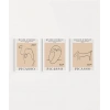Musée dOrsay İlhamlı Picasso Hayvan Çizimleri 3lü Poster