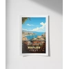 Napolinin Tarihi Sokakları Poster