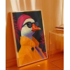Neon Moda Ördek Stili Poster