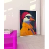 Neon Moda Ördek Stili Poster