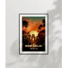 New Delhi Gün Batımı Poster