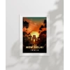New Delhi Gün Batımı Poster