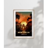 New Delhi Gün Batımı Poster