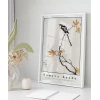 Numata Kashu Japon Uzun Kuyruklu Baştankara ve Akçaağaç Poster